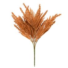 ZELEŇ GREVILEA ORANŽ-HNEDÁ 37CM - FLORASYSTEM