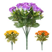 KYTICA RUŽA, GYPSA, ZELEŇ x12 MIX/3F 32CM - FLORASYSTEM