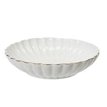 MISA porcelán so zlatým okrajom pr.20/V4,5cm - Poháre a sklo | FLORASYSTEM