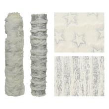 AKCIA!ŠTÓLA 200/35cm z polyest. ume.kožušiny silver s potlačou 2ASS - Ubrus, polštář, deka | FLORASYSTEM