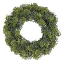 SUPER CENA VENIEC čečina zelený pr.40cm 683020 - Věnec vánoční  | FLORASYSTEM