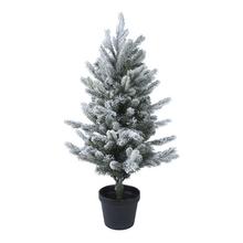 VIANOČNÝ STROMČEK ZAŤAŽ. SNEH ALLISON 48XV75CM 688447 - FLORASYSTEM