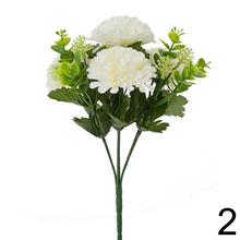 Kytica umelých kvetov Zinnia, Gypsa a Eucalyptus v mixe.