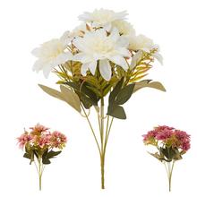 KYTICA DALIA, ZELEŇ MIX/3F 34CM - FLORASYSTEM