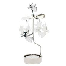 Svietnik anjel s pohyblivými figúrkami anjelov.