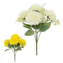 KYTICA DÁLIA, ZELEŇ MIX/2F 30CM - Gerbera, jiřina | FLORASYSTEM