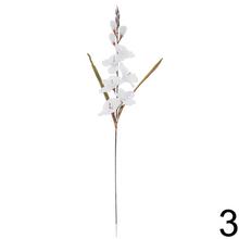 Umelé kvety gladiola mix v rôznych farbách.