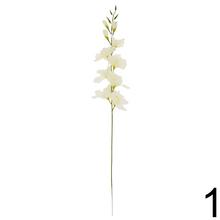 Umelé kvety gladiola v mixe farieb, 81 cm vysoké.
