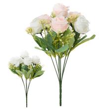 KYTICA RUŽA, ZELEŇ MIX/2F 33CM - FLORASYSTEM