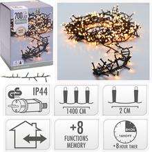 LED700 SVETIELKA MICRO 14m /elek./WW/ out,ind/timer/8fun//AX8560120 - Teplá biela elektrická | FLORASYSTEM