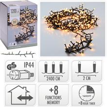 LED1200 SVETIELKA MICRO 24m /elek./WW/ out,ind/timer/8fun//AX8560150 - Teplá biela elektrická | FLORASYSTEM