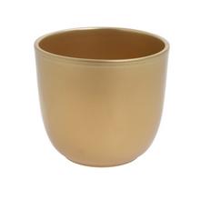 OBAL Mica Decorations Tusca Plant Pot - V14 x pr.14,5cm - Gold /1019038 - Keramické ostatní | FLORASYSTEM