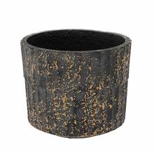 OBAL Apiro okrúhly čierny - pr.25,5xV27,5cm /1152846 - FLORASYSTEM