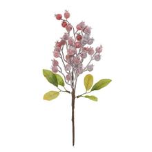 KONÁRIK ČERVENÉ ŠÍPKY, LISTY, ZASNEŽ. 33,5CM - Bobule červené | FLORASYSTEM