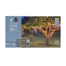 LED800 SOLAR WW/TIMER/8FUN/OVLÁD/USB/ AEX100130 - Teplá biela elektrická | FLORASYSTEM