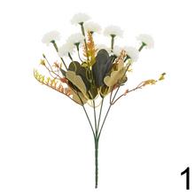 Kytica chryzantém a zelene, mix farieb, 31 cm.