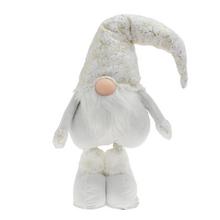 Biely tról s dlhým klobúkom a mäkkým telom.