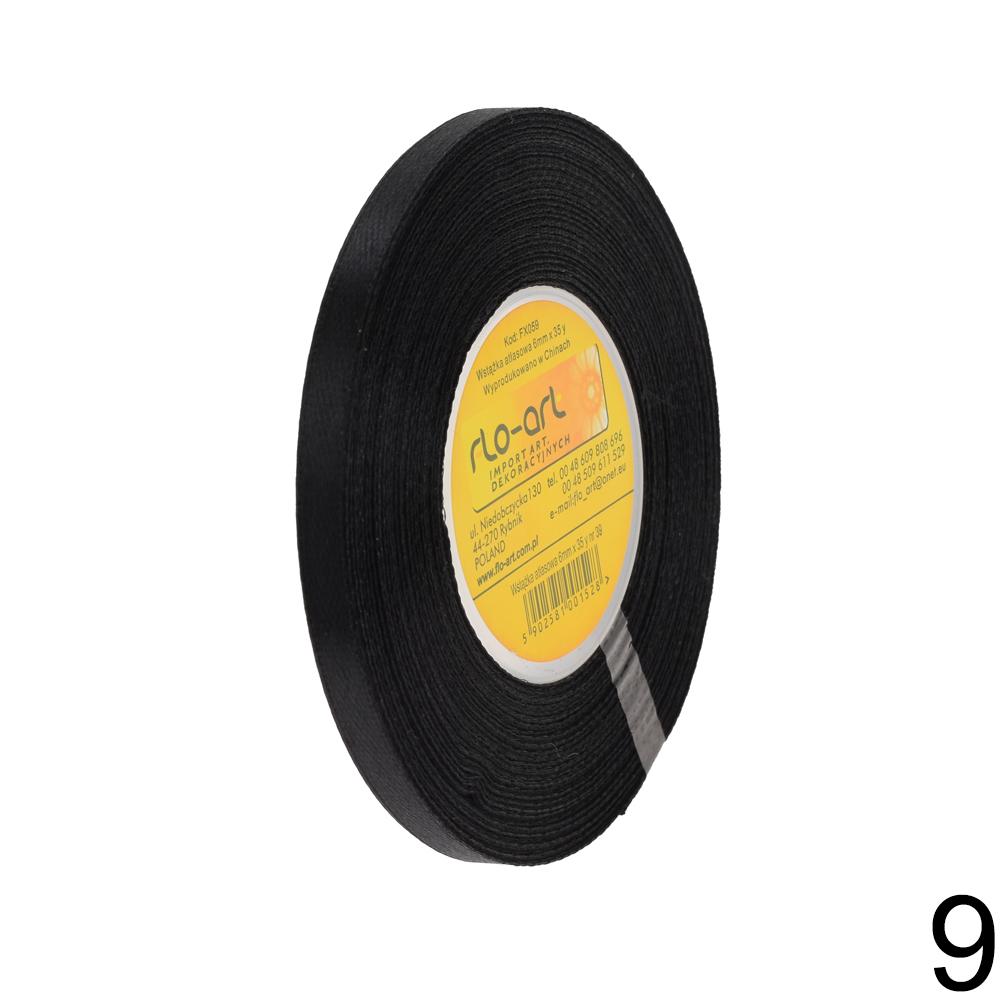 Mix barev saténové stuhy 6MM x 35y