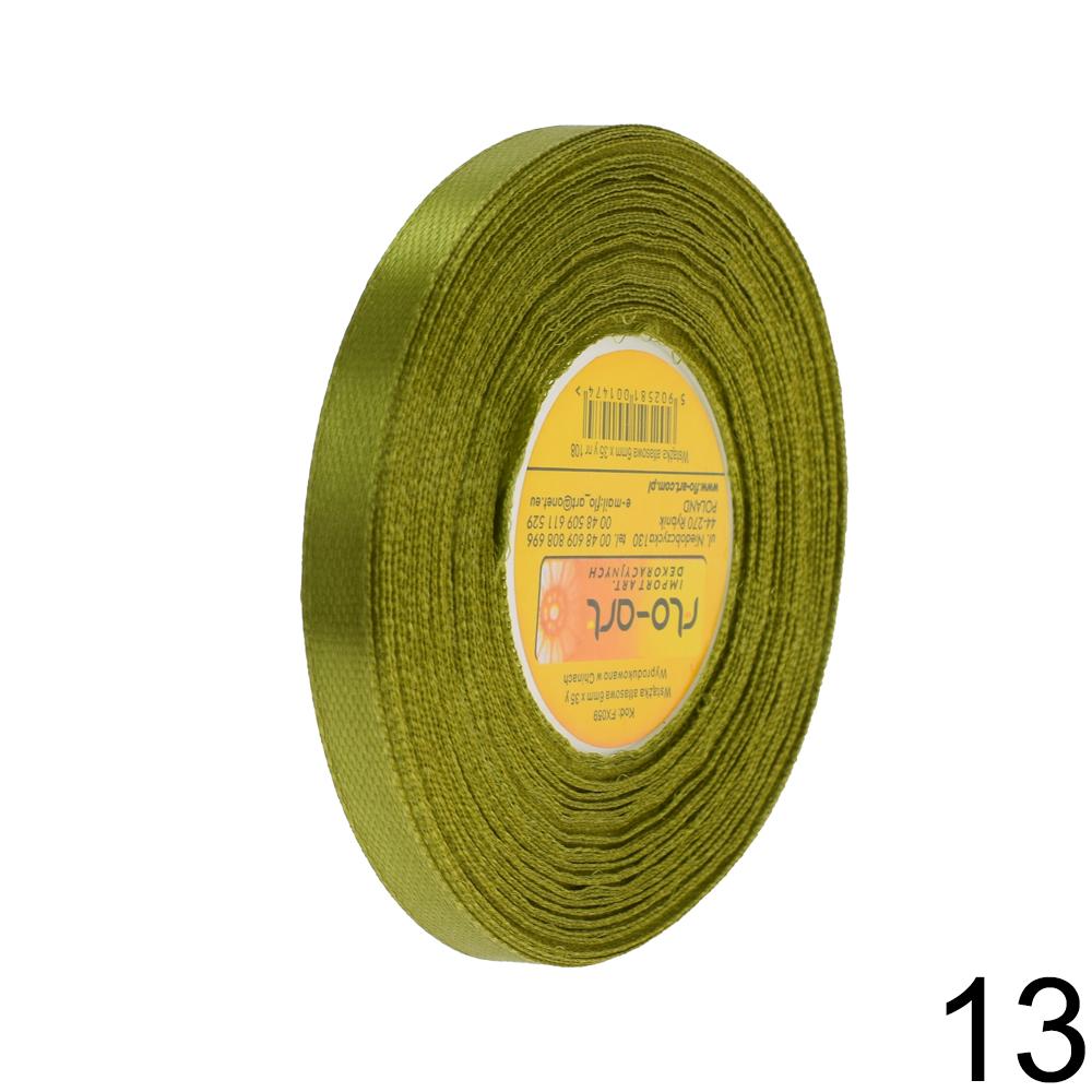 Mix barev saténové stuhy 6MM x 35y