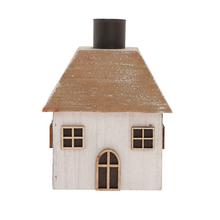 DOMČEK BIE-NAT NA SVIEČKU DREVO 14.5x11x11CM - Domek | FLORASYSTEM
