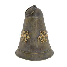 ZVONČEK SIV-ZLA VLOČKA, PLECH 13x10x10CM - FLORASYSTEM