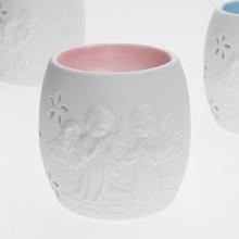 AROMALAMPA ANJELE PORCELÁN 7,5x9,5CM BIELOMODRÁ - Aromalampy | FLORASYSTEM