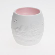 AROMALAMPA ANJEL PORCELÁN 7,5x9,5CM BIELA - FLORASYSTEM