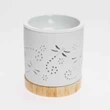 AROMALAMPA VÁŽKY PORCELÁN 9,5x11CM BIELA - Aromalampy | FLORASYSTEM