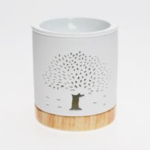 AROMALAMPA STROM PORCELÁN 9,5x11CM BIELA - Aromalampy | FLORASYSTEM