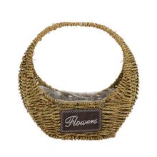 440FL/S OBAL KOŠÍK M PRÚTIE 34x30CM - FLORASYSTEM