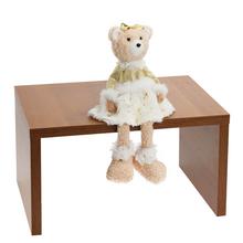 MEDVEĎ DIEVČA SEDIACE BIE/ŠAMPAŇ TEXTIL 11*10*35CM - FLORASYSTEM