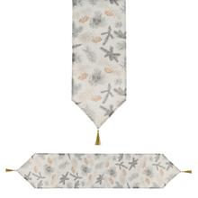 ŠTÓLA NA STÔL ČEČINKA,ŠIŠKA KRÉ/ZEL/ZLA 30*150CM - Ubrus, polštář, deka | FLORASYSTEM