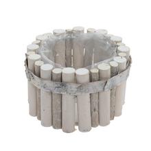 435FL/S OBAL OVÁL S DREVO 15x15x9CM - Dřevěné dekorace | FLORASYSTEM