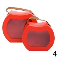 Darčeková krabička na kvety v mixe farieb.