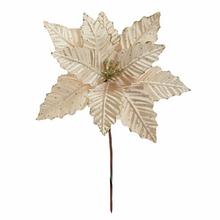 ZÁPICH VIANOČNÁ RUŽA ŠAMPÁŇ 30CM - Ks květ vánoční | FLORASYSTEM