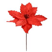 ZÁPICH VIANOČNÁ RUŽA ČERVENÁ 30CM - Ks květ vánoční | FLORASYSTEM