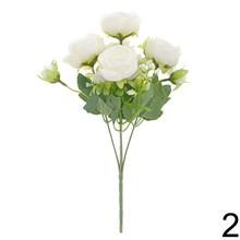 Kytica umelých ruží v mixe farieb.