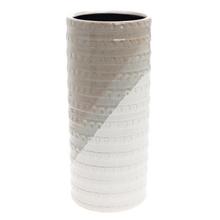 OBAL TROJFAREBNÝ KERAMIKA 14*14*33 HNEDÝ - FLORASYSTEM