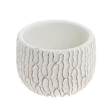 OBAL KERAMIKA 13.5*13.5*10.5 BIELY - Cement | FLORASYSTEM