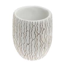 OBAL KERAMIKA 13.8*13.8*18 BIELY - Cement | FLORASYSTEM