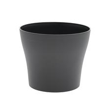 OBAL TULIPÁN MAT ANTRACIT 22XV19,5CM - Okrúhly dizajnový | FLORASYSTEM