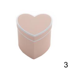 Darčeková krabička na kvety v tvare srdca, mix farieb.