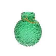 VÁZA SKLO ZELENÁ 7.5*17.5CM - Váza | FLORASYSTEM