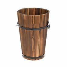 450FL/S OBAL DREVO VALEC M 30x20CM - Dřevěné dekorace | FLORASYSTEM