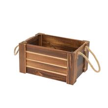 453FL/S DEBNIČKA DREVO M 30x20x16CM - Dřevěné dekorace | FLORASYSTEM