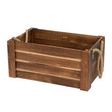 453FL/S DEBNIČKA DREVO L 40x25x18CM - Dřevěné dekorace | FLORASYSTEM