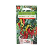Semená papriky Kozí roh Prokop 0,5g pálivá
