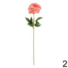 Umelé kvety pivónie v mixe farieb s dlhou stopkou.