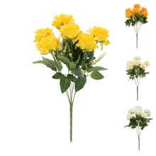 Kytice umělých růží mix barev.