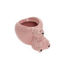 SUPER CENA OBAL MACKO RÚŽOVÝ SRDCE 74X12X9,6CM - Obal jednobarevný | FLORASYSTEM